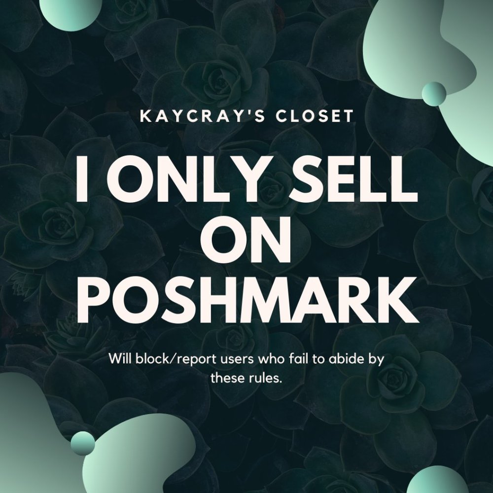 I Only Sell on Poshmark!!!